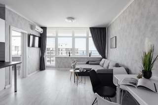 Апартаменты Sea & Sky apartments Одесса Апартаменты с террасой-3